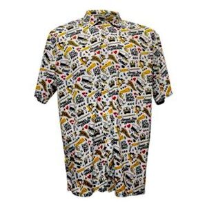 Pittsburgh Penguins Patterned Button Up